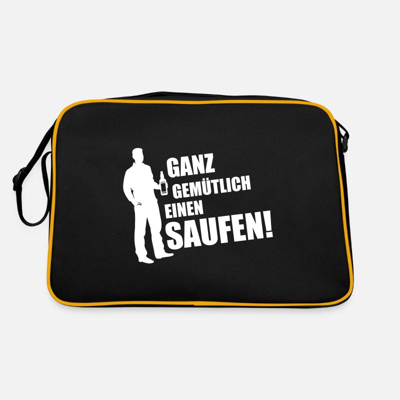 Cozy drinking after work Retro Bag