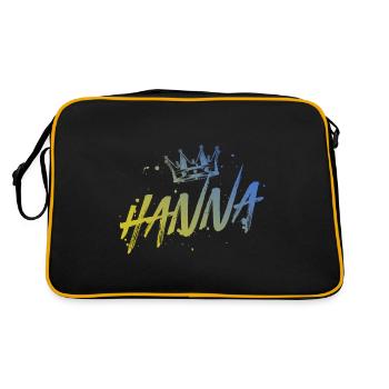 Hanna - Sac Retro - noir/or - Dos