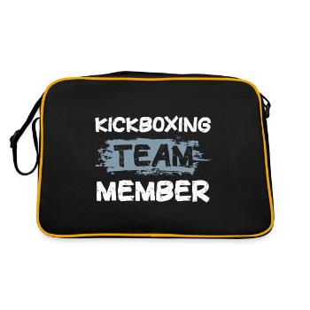 Kickboxing Team - Retro Bag - black/gold - Back