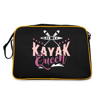 Kayak Queen - Cool kayak outfit - Retro Bag - black/gold - Back