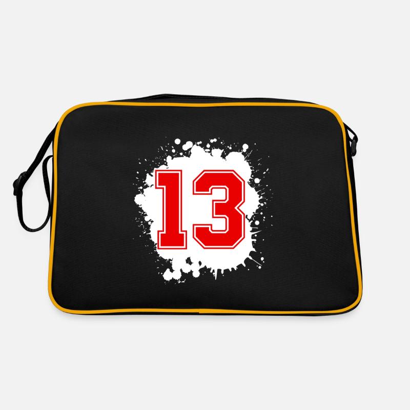 13 Nombre d’objets blob Sac Retro