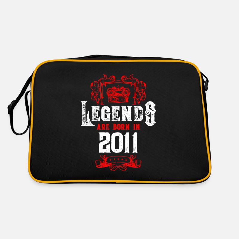 2011 legends geburtstag Retro Tasche