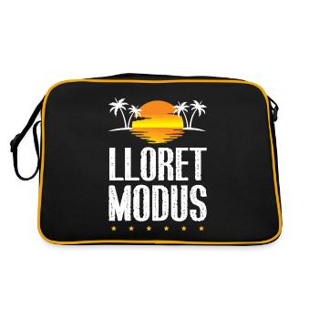 Lloret de Mar mode - Retro Bag - black/gold - Back