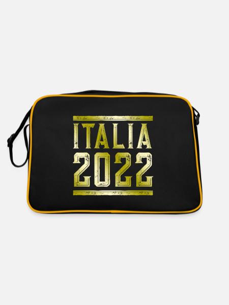 Italia 2022 Or - Sac Retro - noir/or - Dos