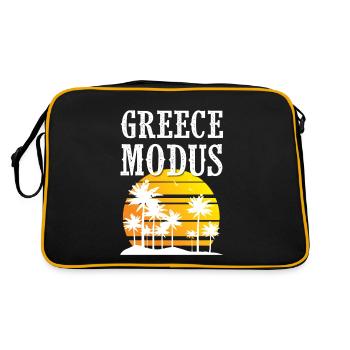 Mode Grèce - Sac Retro - noir/or - Dos