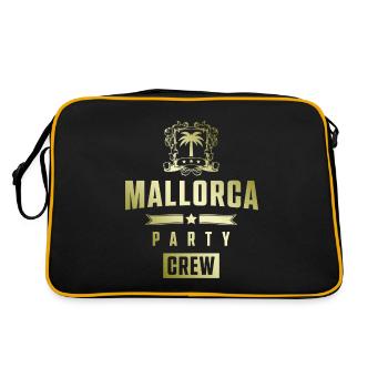 Équipage de fête de Majorque - Sac Retro - noir/or - Dos
