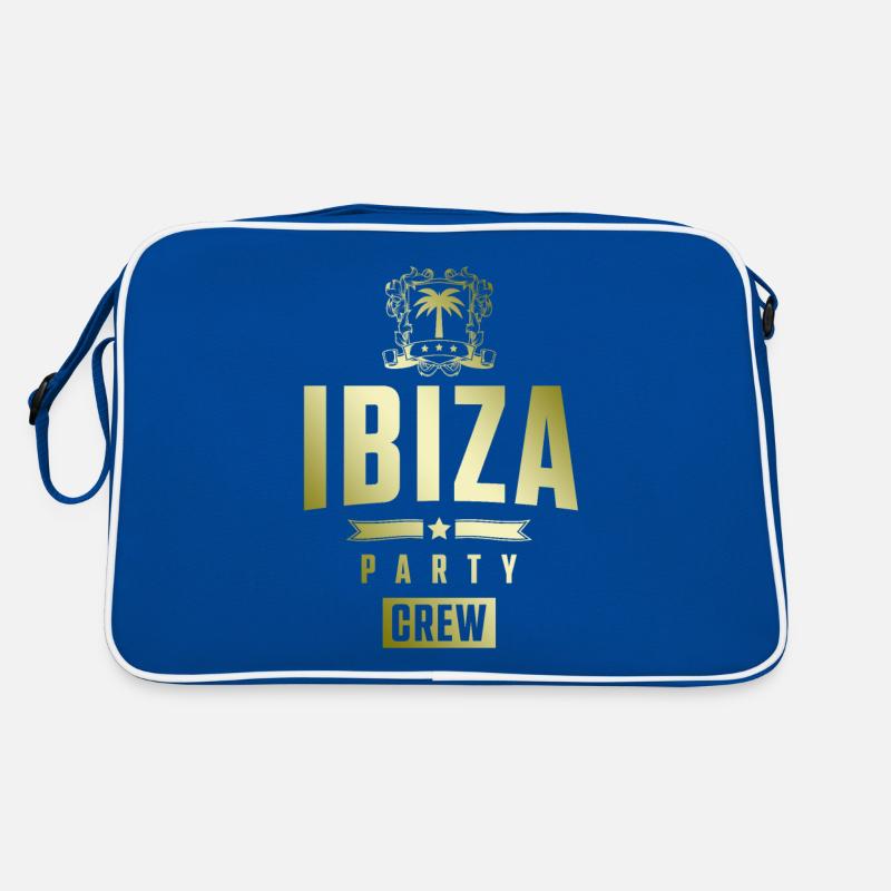 Ibiza Party Crew Retro Tasche