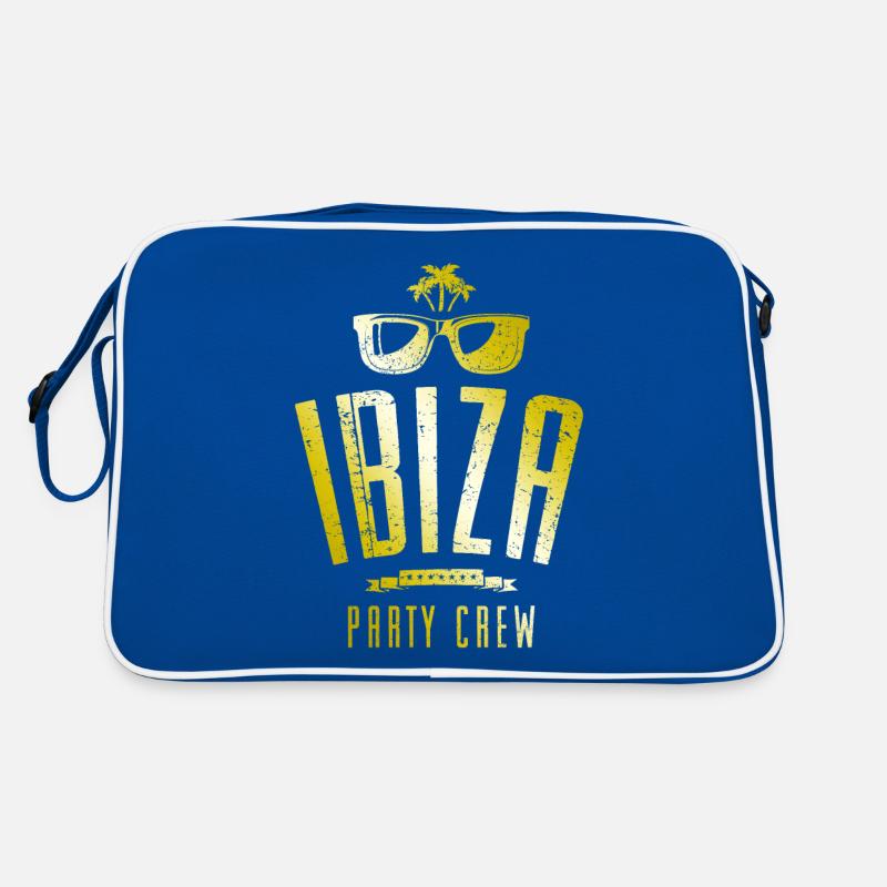 Ibiza Party Crew Retro Tasche