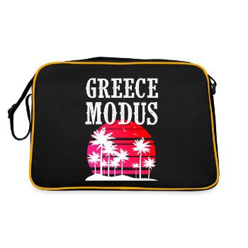 Mode Grèce - Sac Retro - noir/or - Dos