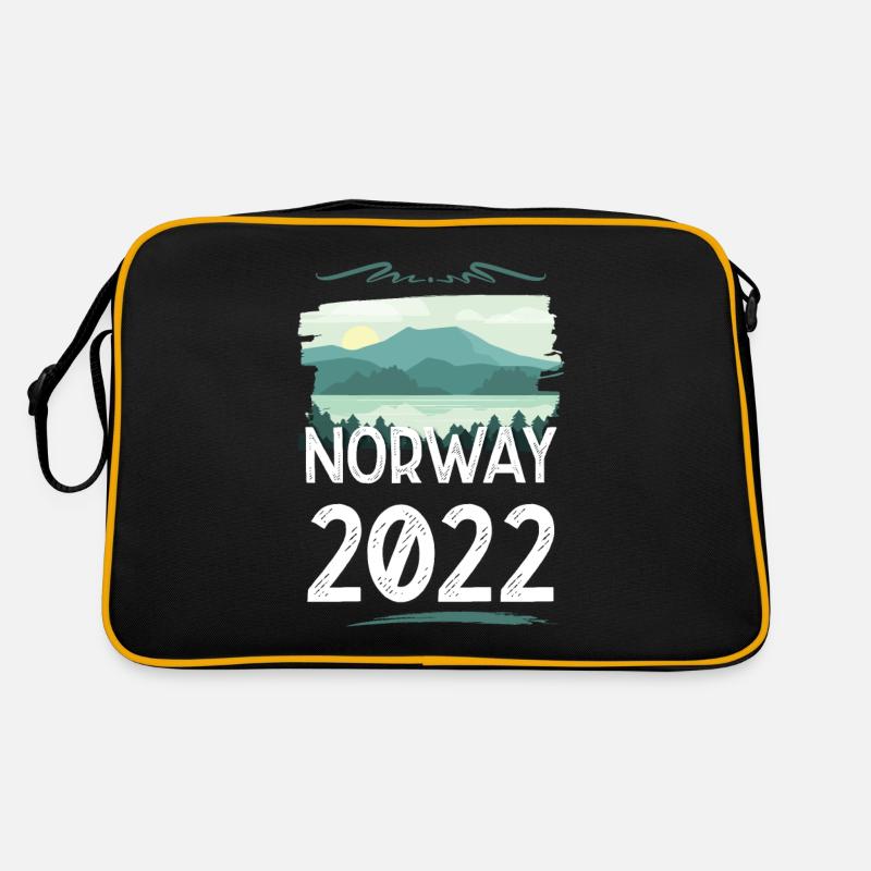 Norwegen 2022 Retro Tasche