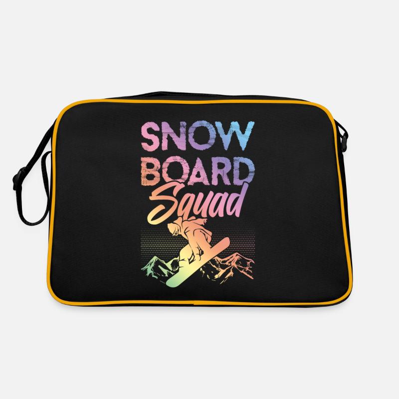 Équipe de snowboard Sac Retro