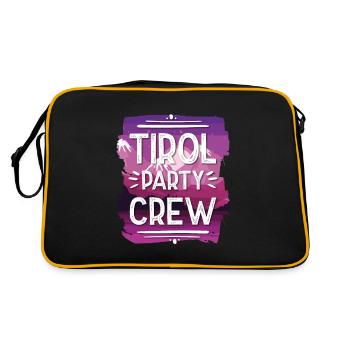 Tirol Party Crew - Sac Retro - noir/or - Dos