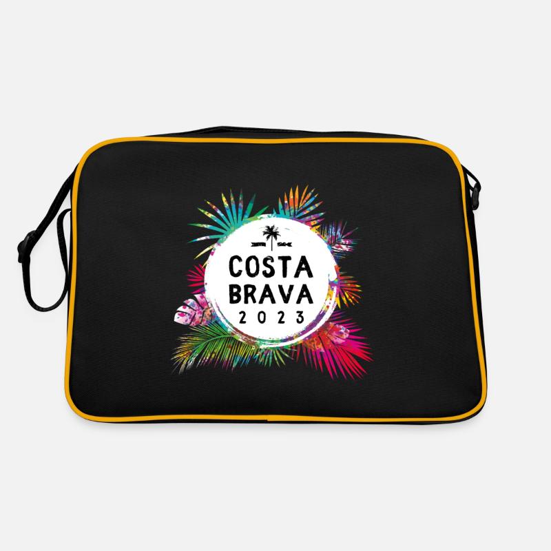 Costa Brava 2023 Bunt Retro Tasche