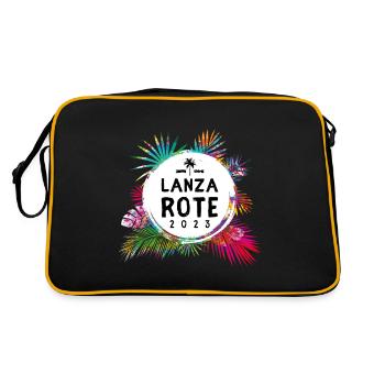 Lanzarote 2023 coloré - Sac Retro - noir/or - Dos