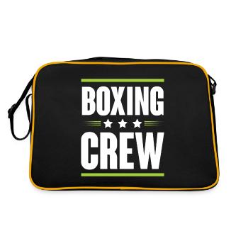 Boxing Crew - Retro Bag - black/gold - Back
