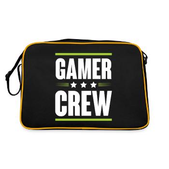Équipage de joueurs - Sac Retro - noir/or - Dos