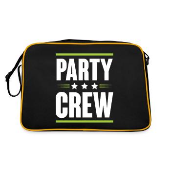 Équipage de fête - Sac Retro - noir/or - Dos
