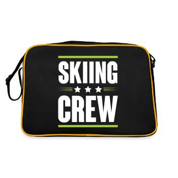 Équipe de ski - Sac Retro - noir/or - Dos
