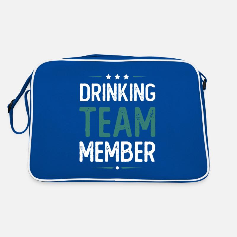 Drinking Team Retro Tasche