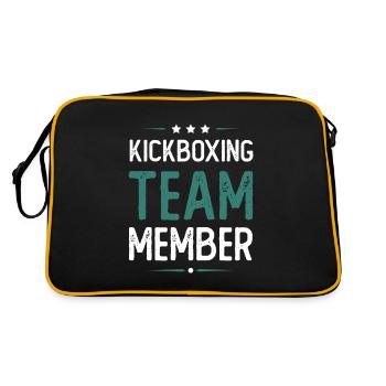 Kickboxing Team - Retro Bag - black/gold - Back