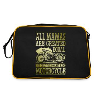 Mama Motorcycle - Retro Bag - black/gold - Back