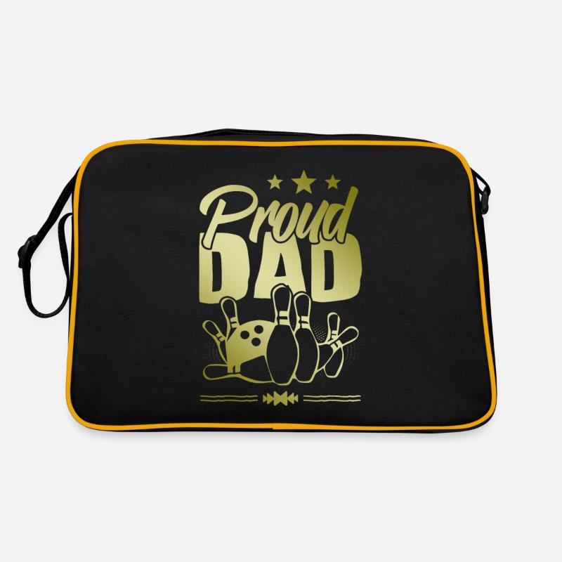 Bowling Dad Retro Tasche