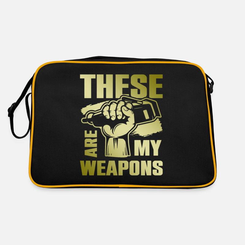 Barber weapons Retro Tasche