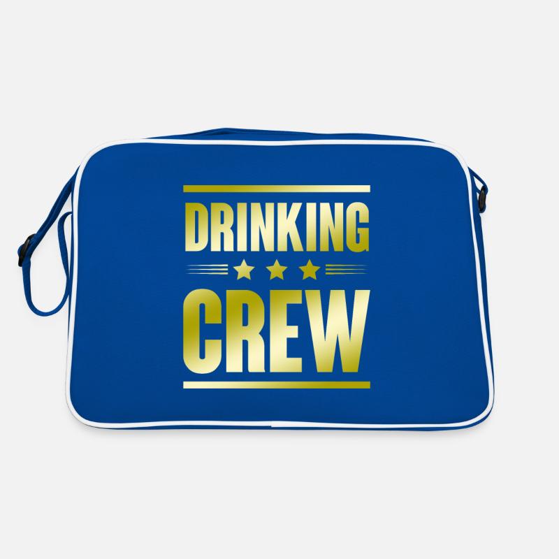 Drinking Crew Retro Tasche