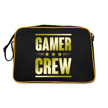 Équipage de joueurs - Sac Retro - noir/or - Dos