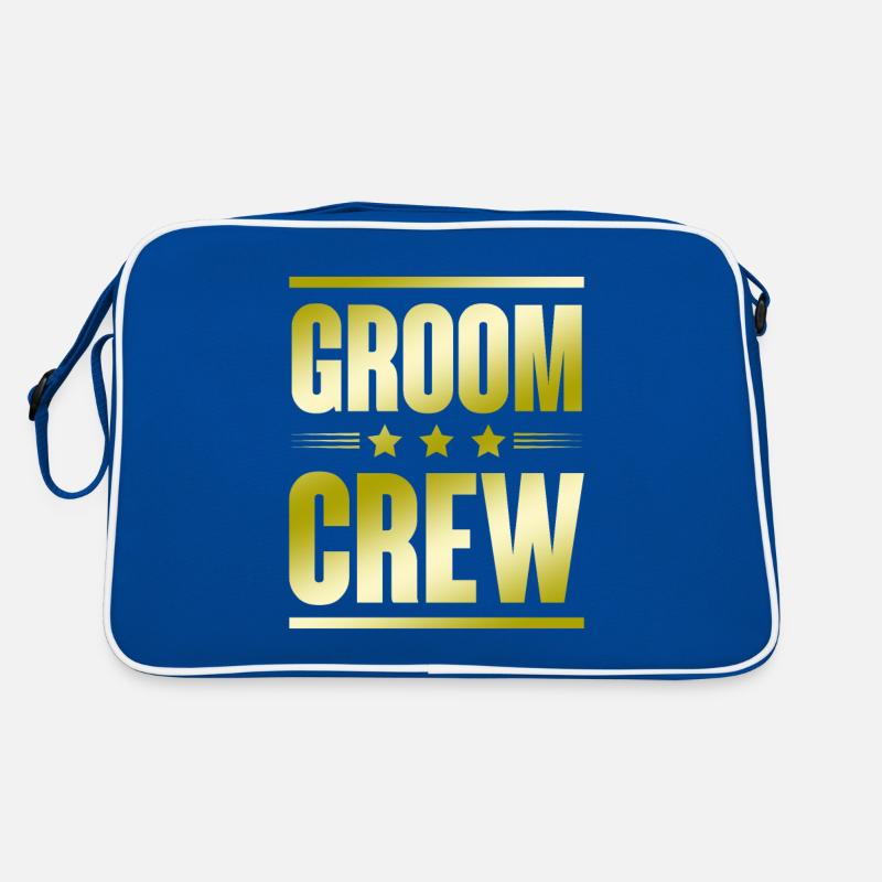 Équipage du marié Sac Retro