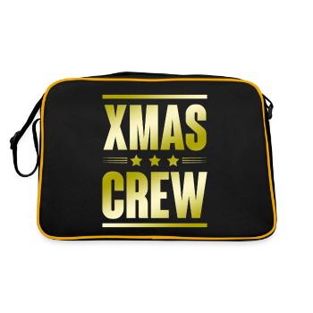 Équipage de Noël - Sac Retro - noir/or - Dos