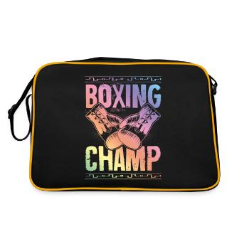 Boxing Champ - Retro Bag - black/gold - Back