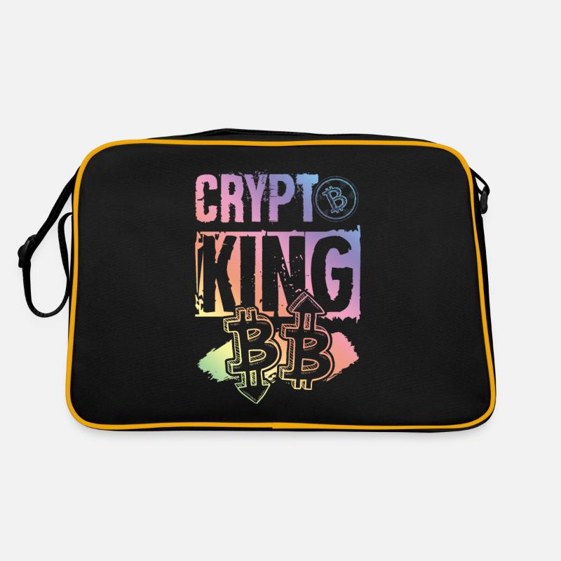 Roi de la crypto Sac Retro
