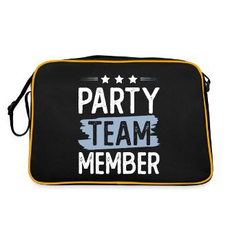 Party Team - Retro Bag - black/gold - Back