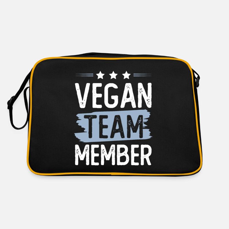 Équipe végétalienne Sac Retro