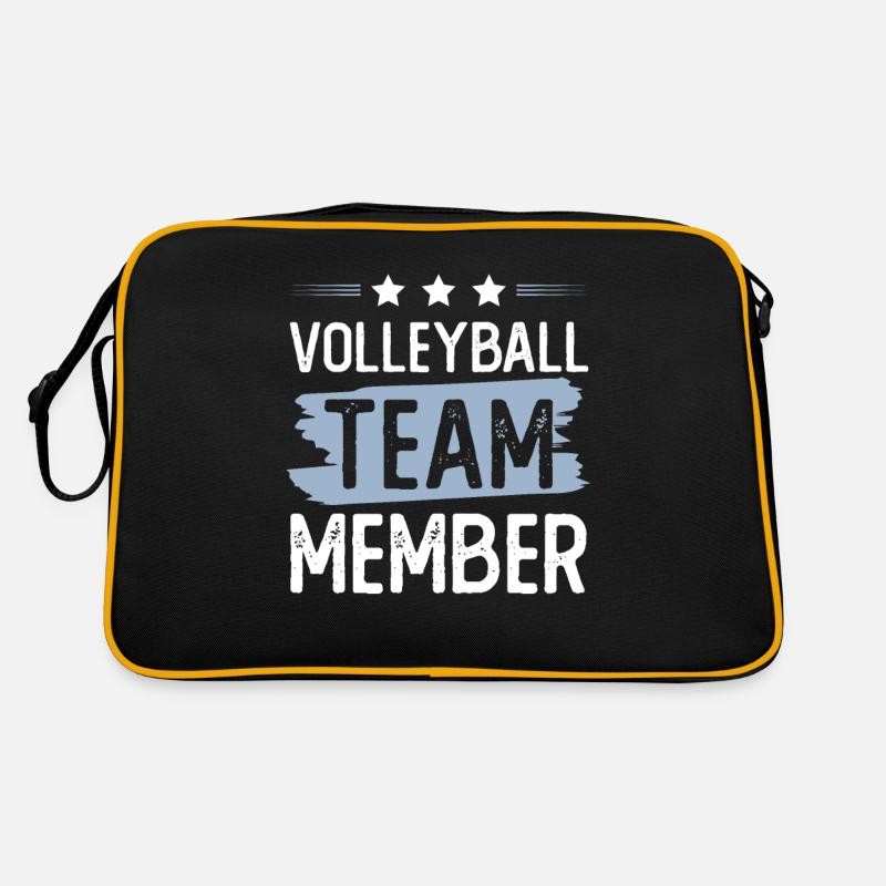 Volleyball Team Retro Bag