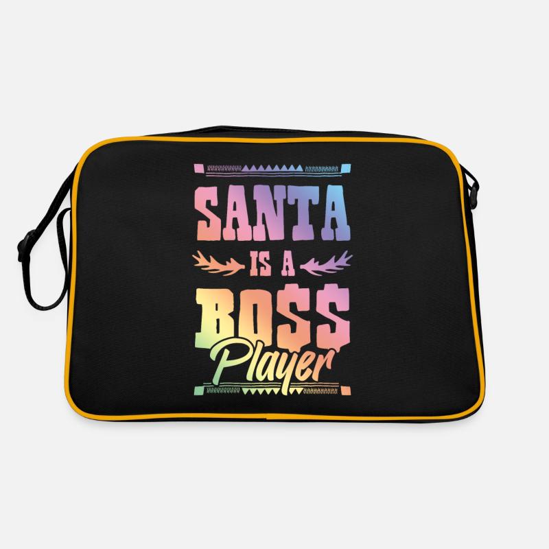 Le Père Noël est un patron Sac Retro