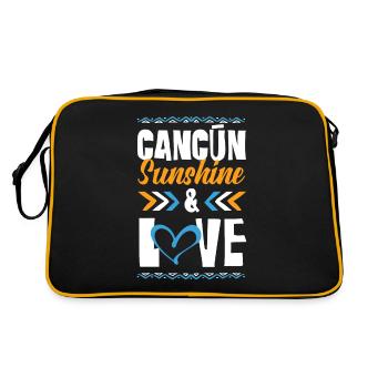 Cancun Love - Retro Bag - black/gold - Back