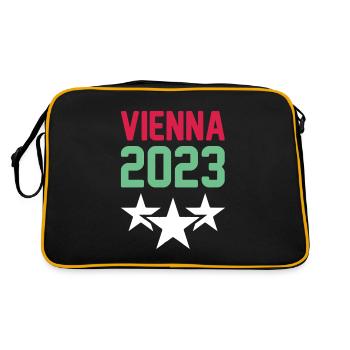 Vienne 2023 Wien Krone - Sac Retro - noir/or - Dos