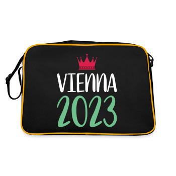 Vienne 2023 Vienne - Sac Retro - noir/or - Dos