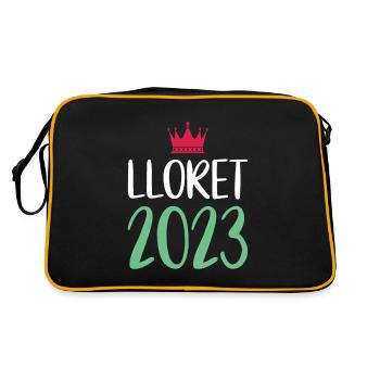lloret de mar 2023 - Retro Bag - black/gold - Back