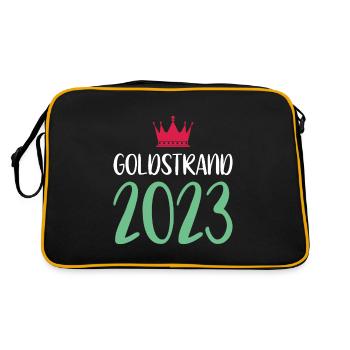 Sables d’or 2023 (Garantie du prix le plus bas) - Sac Retro - noir/or - Dos