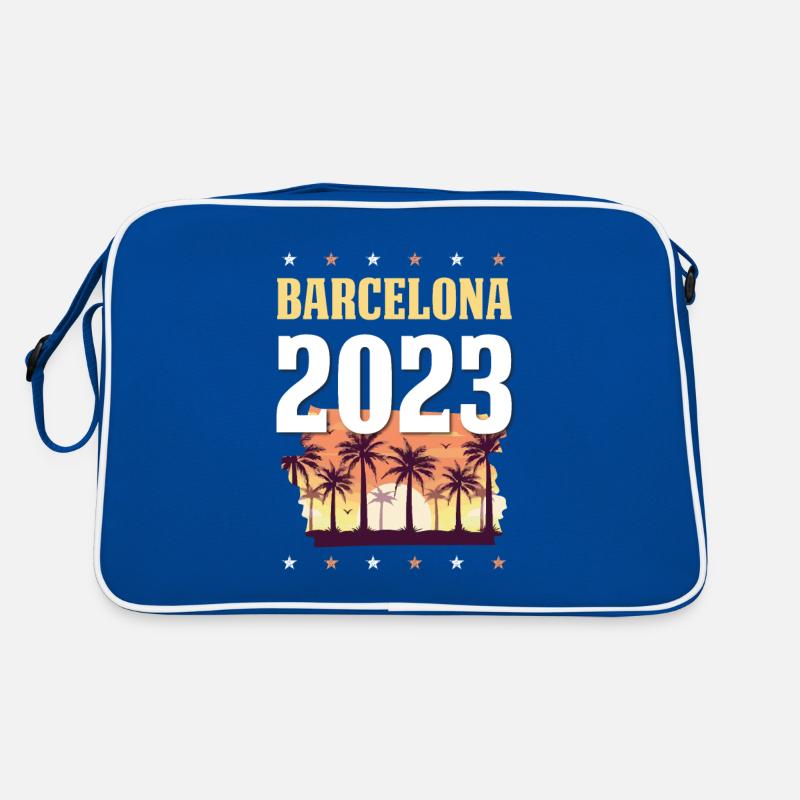Barcelona 2023 Retro Tasche