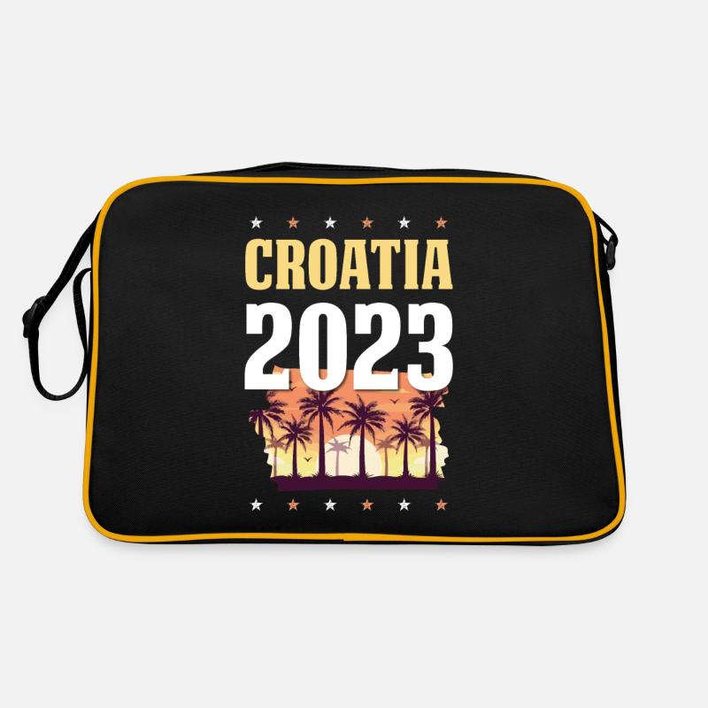 Croatia 2023 Retro Tasche