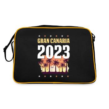 Gran Canaria 2023 - Retro Bag - black/gold - Back