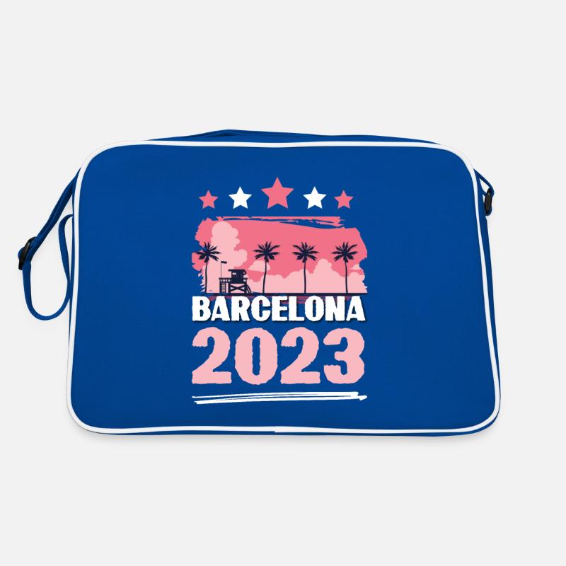 Barcelona 2023 Retro Tasche