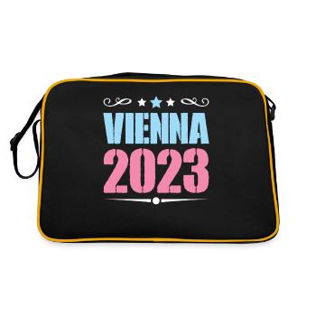Vienne 2023 Vienne - Sac Retro - noir/or - Dos