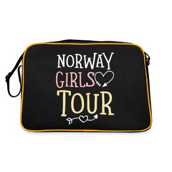 Tournée des filles de Norvège - Sac Retro - noir/or - Dos