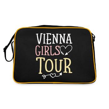 Vienna Girls Tour Wien - Sac Retro - noir/or - Dos