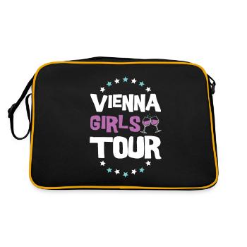 Vienna Girls Tour Wien - Sac Retro - noir/or - Dos